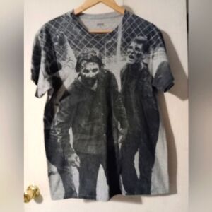 WALKING‎ DEAD MENS T-SHIRT  BY ROOK Medium Gray